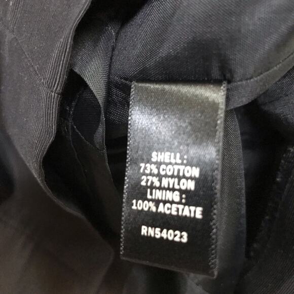 Banana Republic Monogram Black Pleated Tiered NWT Size 4 - Picture 7 of 7